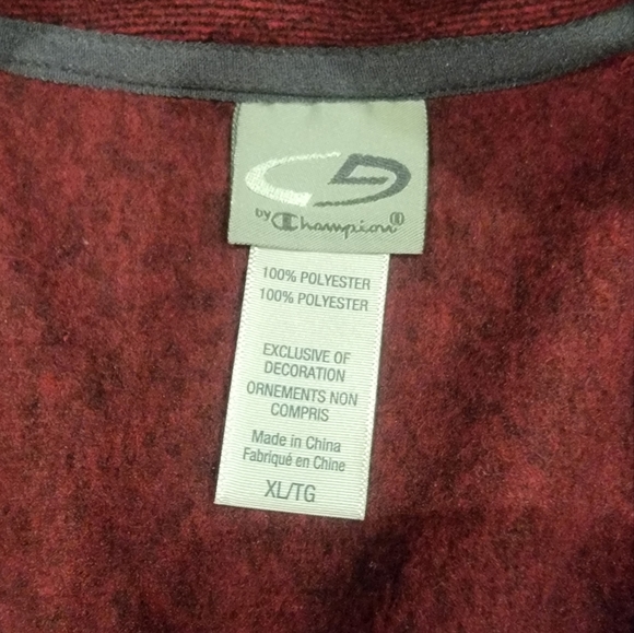 C9 by Champion Burgundy Pullover Sweater Active Performance Size XL NWT - Picture 7 of 11